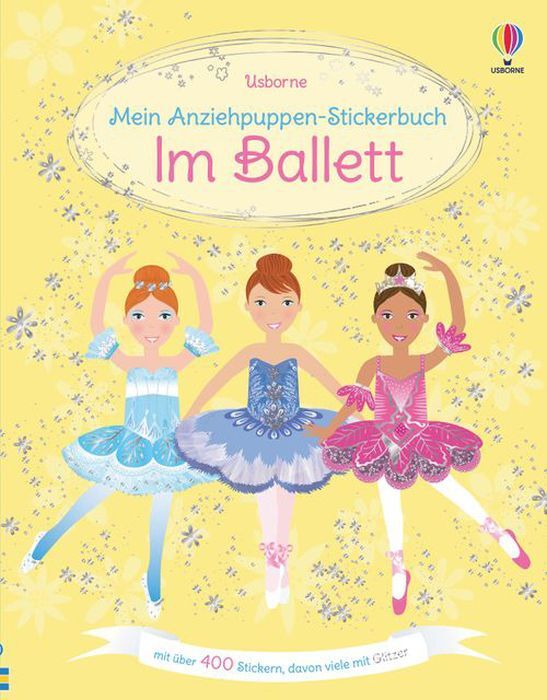 dtv Mein Anziehpuppen-Stickerbuch: Im Ballett 791509
