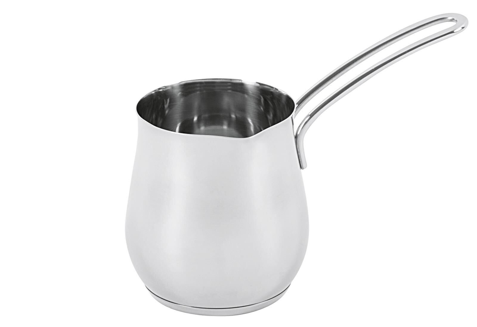 CILIO Aufschäumbecher Professional Edelstahl poliert 750 ml 11cm Ø9,5cm