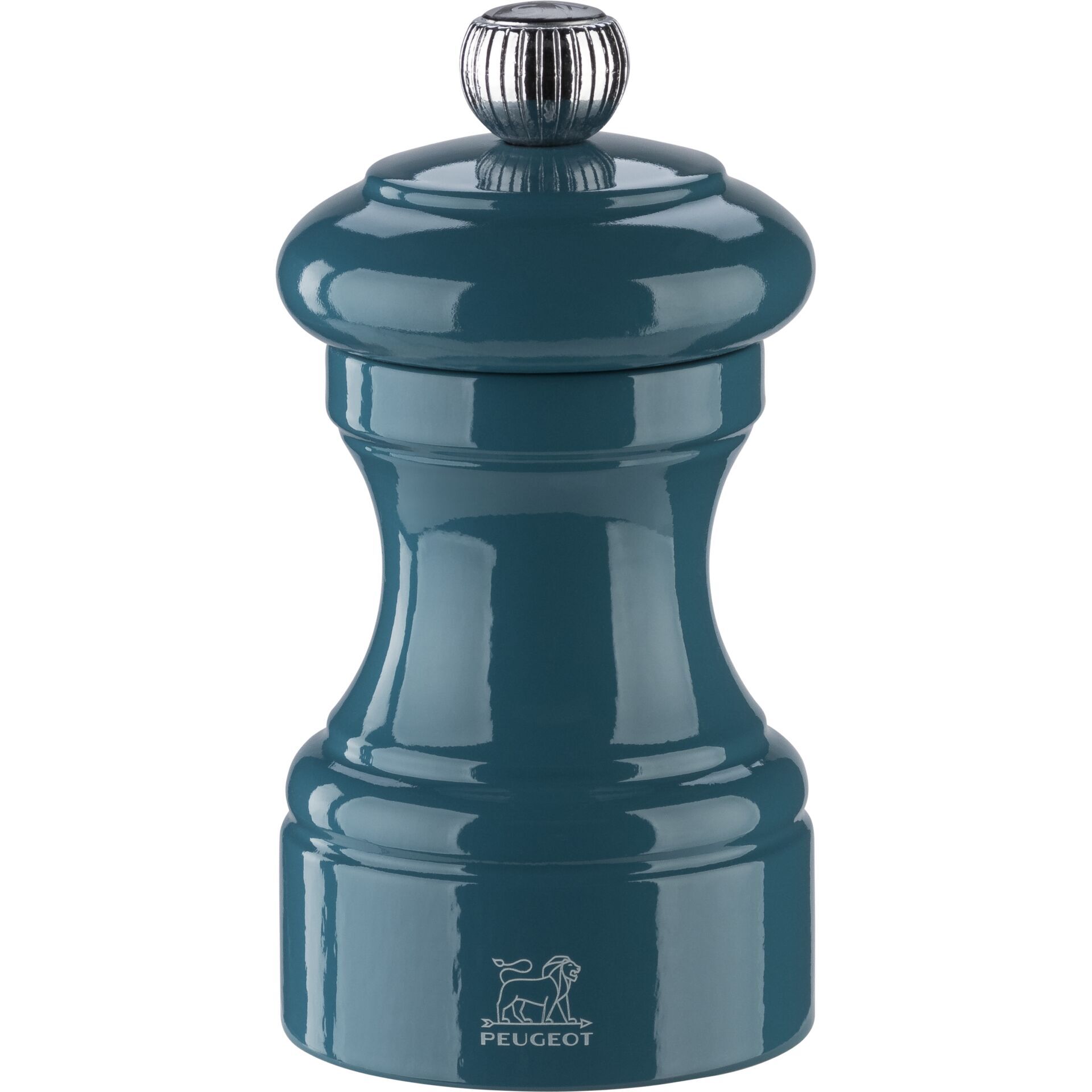 Peugeot Bistro Salzmühle 10 cm Pazifikblau lackiert Holz