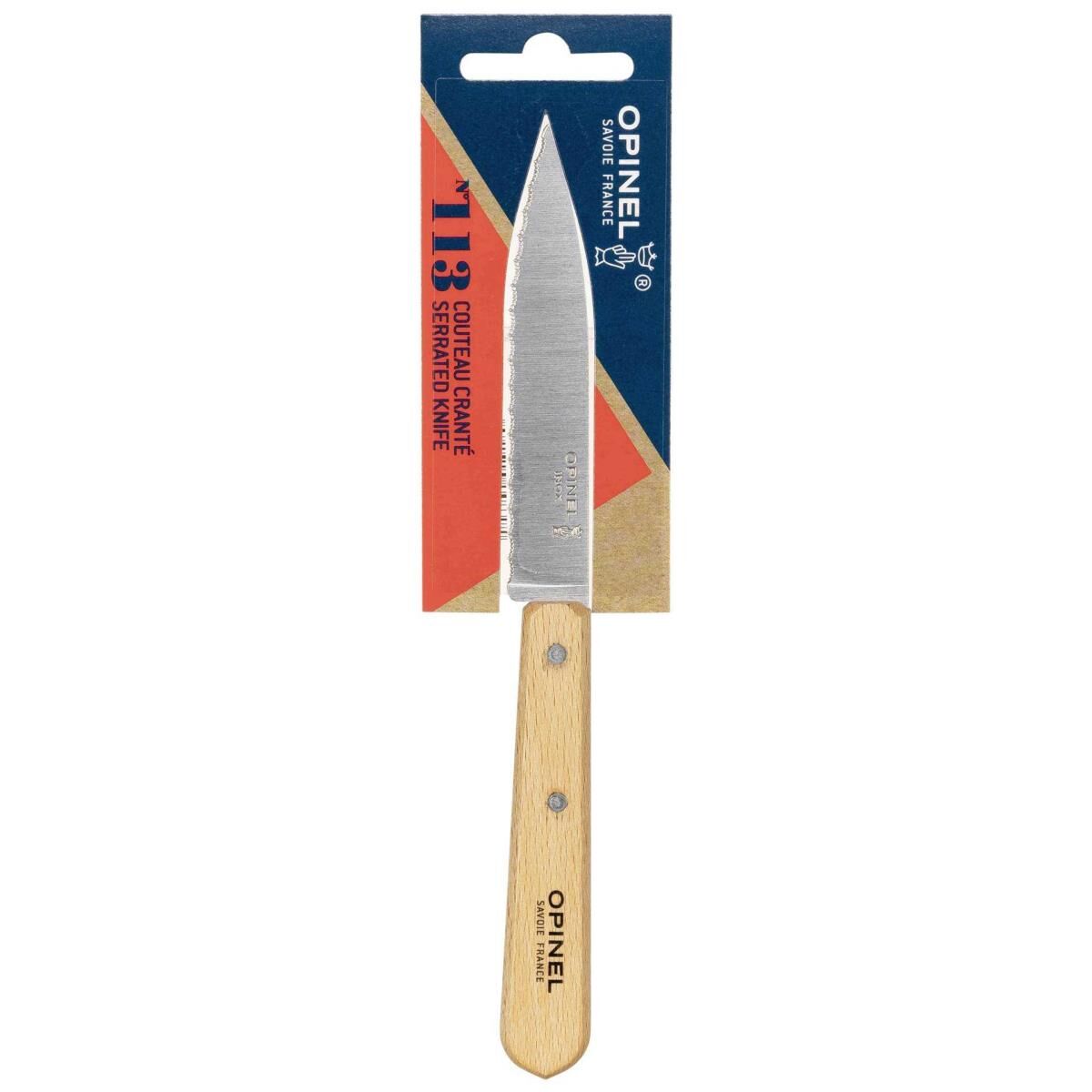 Opinel Kitchen N°113 - Messer - 10 cm - Natural