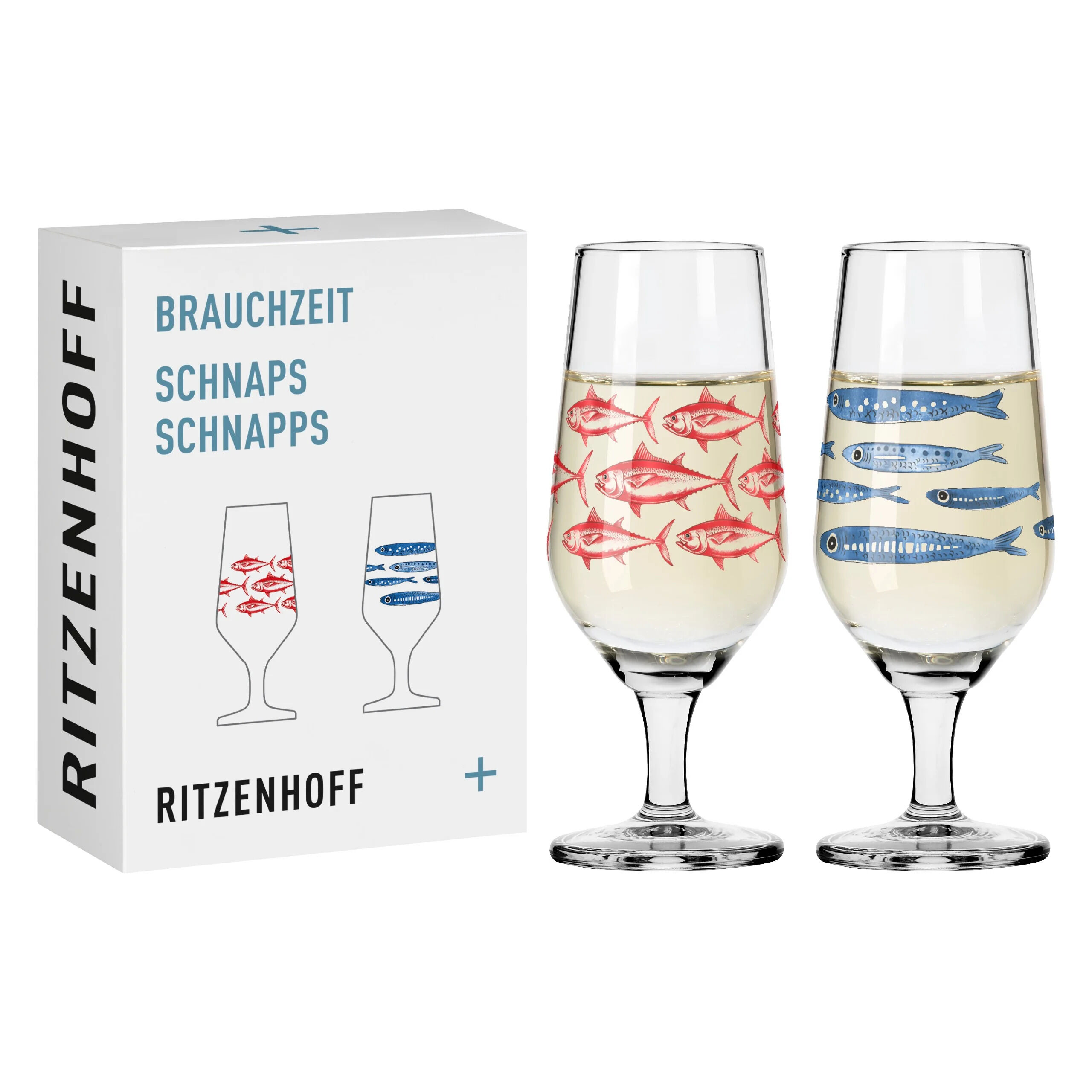 RITZENHOFF 3871002 Schnaps-Glas 40 ml 2er Set