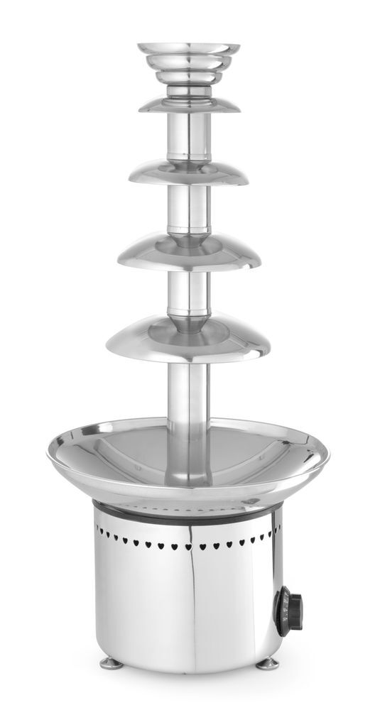 HENDI Schokoladenbrunnen mit 5 Ebenen, 230V/265W, ⌀332x(H)709mm