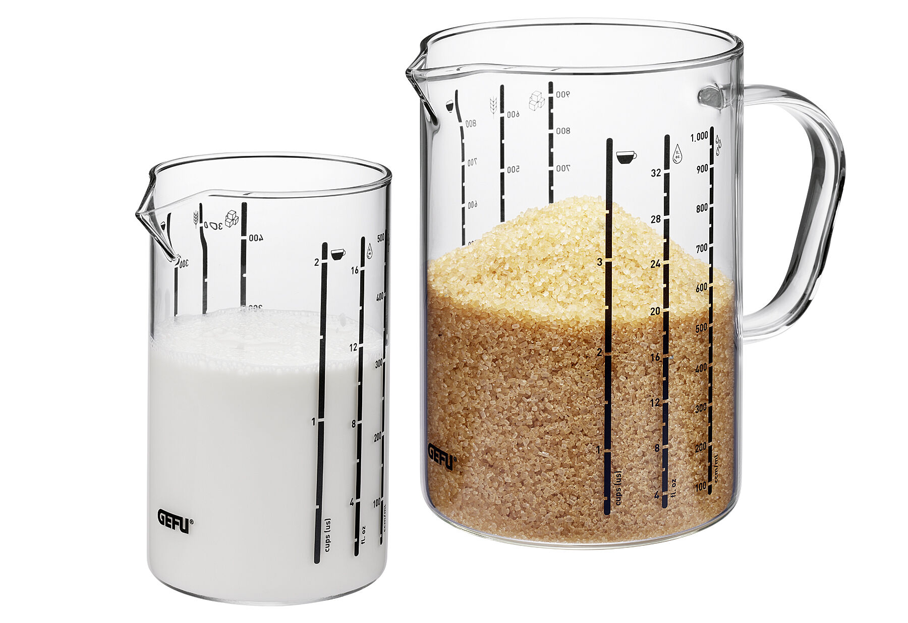 GEFU Messbecher-Set Meti 2teilig