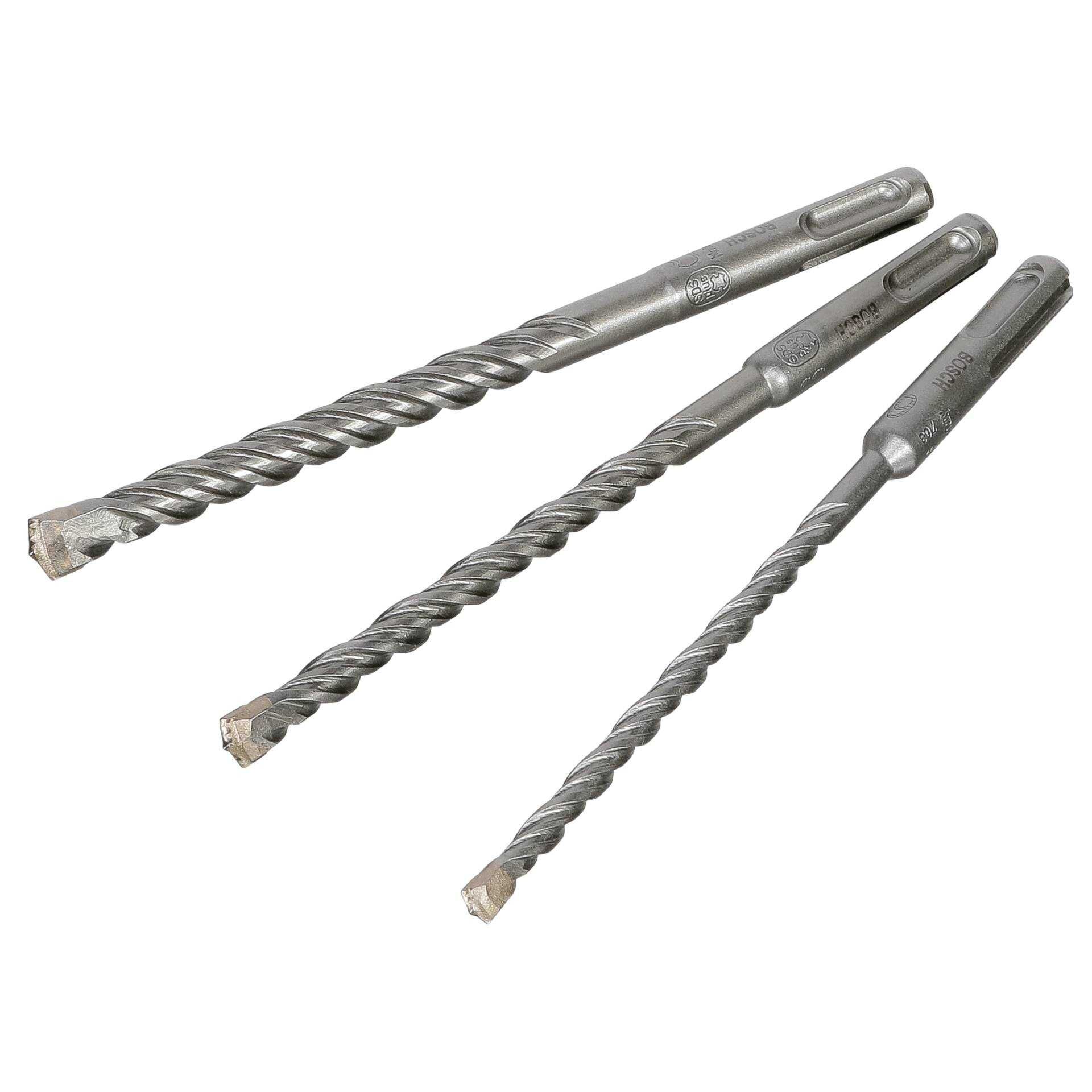Bosch SDS-plus-5 - Bohrersatz - für Beton, Mauerwerk, Stahlbeton - 3 Stücke - 6 mm, 8 mm, 10 mm - SDS-plus