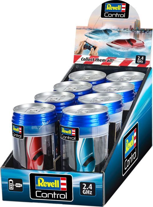 Revell Display Mini RC Speedboats 1:58