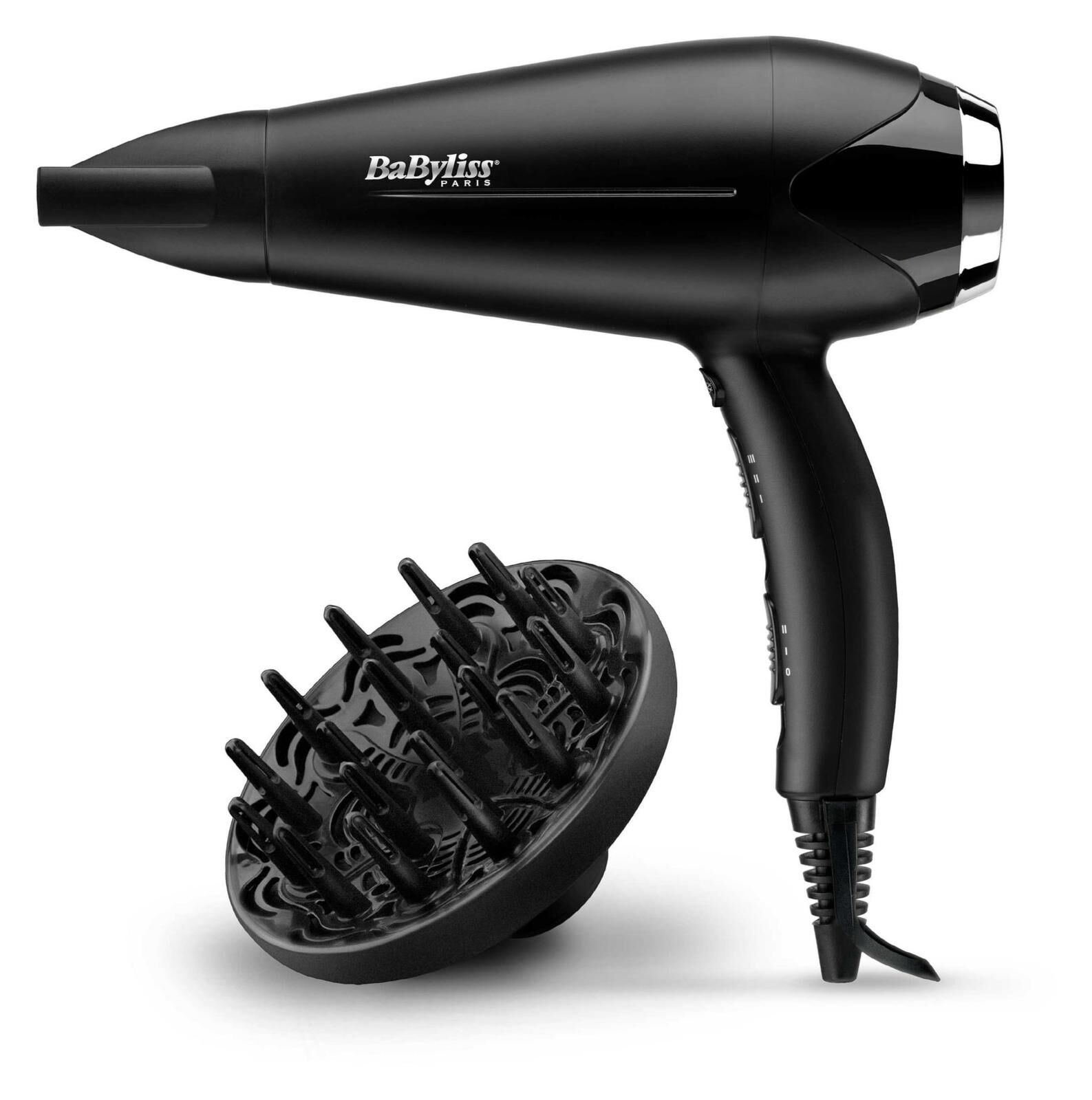 BaByliss D572DE Haartrockner 2200 W Schwarz