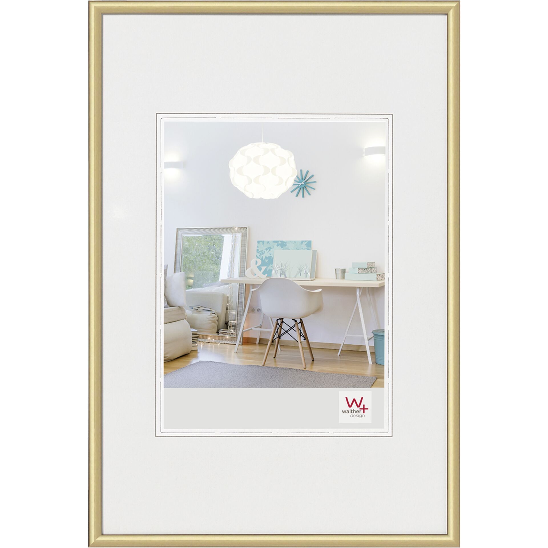 Walther New Lifestyle - Fotorahmen - Konzipiert für: 7 x 10 cm - Kunststoff - rechteckig