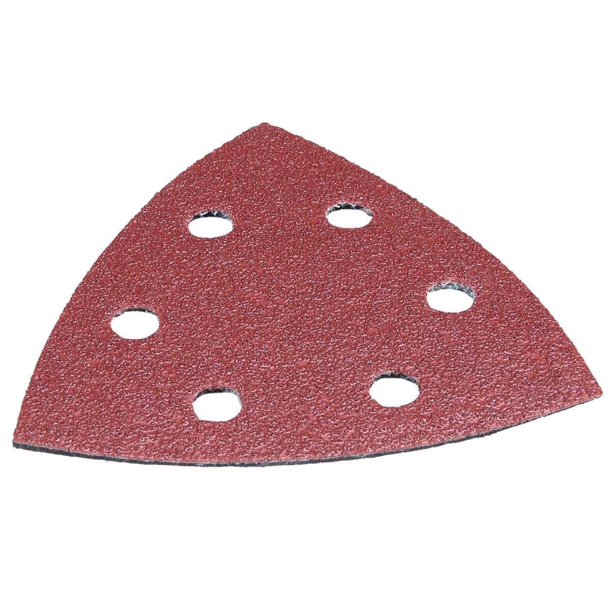 Makita Schleifpapier Deltoid, 94 mm, K240, 10 Stk. K240 • 94 x 94 x 94 mm • Rot • 10 Stück • Holz / Hartholz / Spanplatten