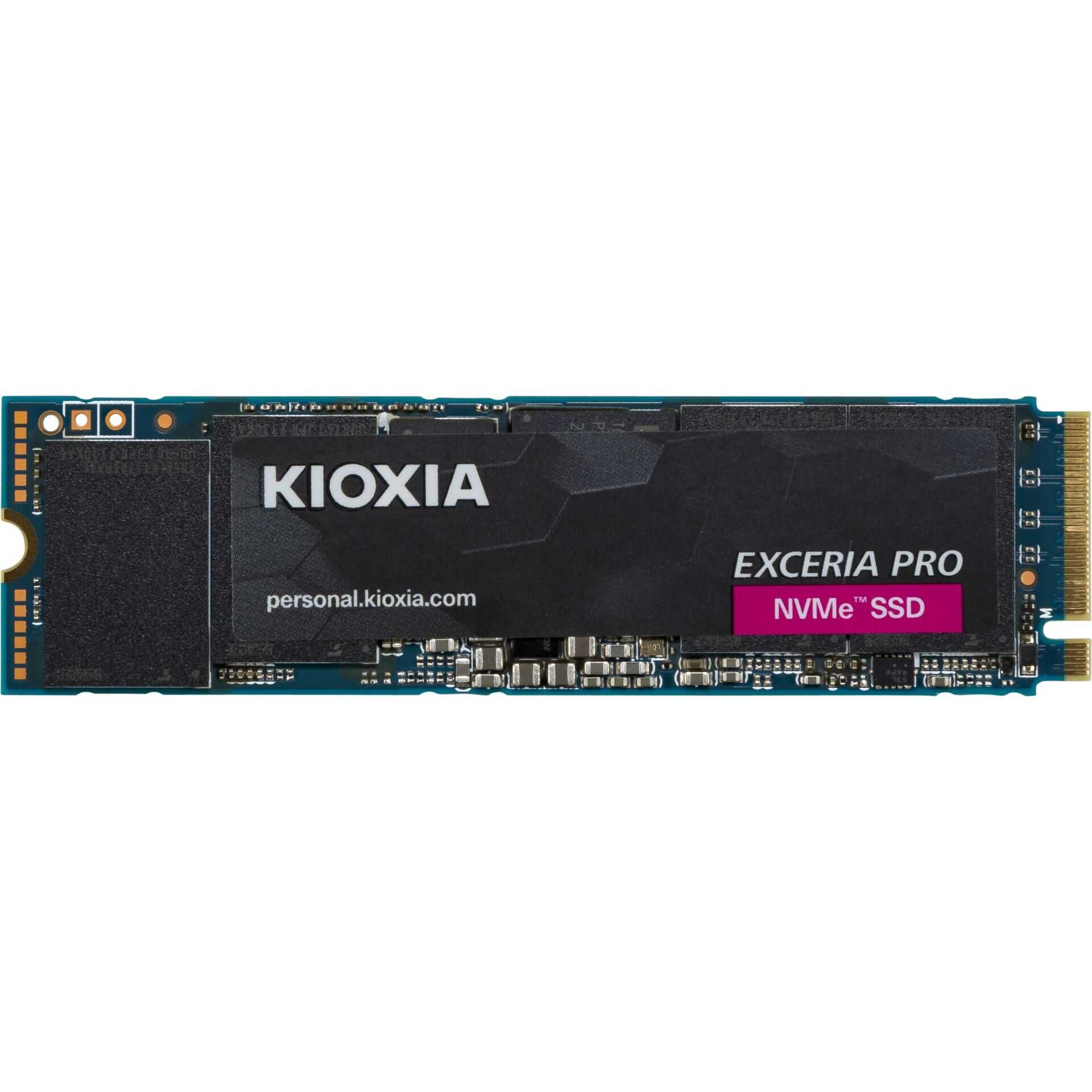 KIOXIA EXCERIA PRO LSE10Z002TG8 - Solid-State-Disk - 2 TB - intern - M.2 2280 - PCI Express 4.0 x4 (NVMe)