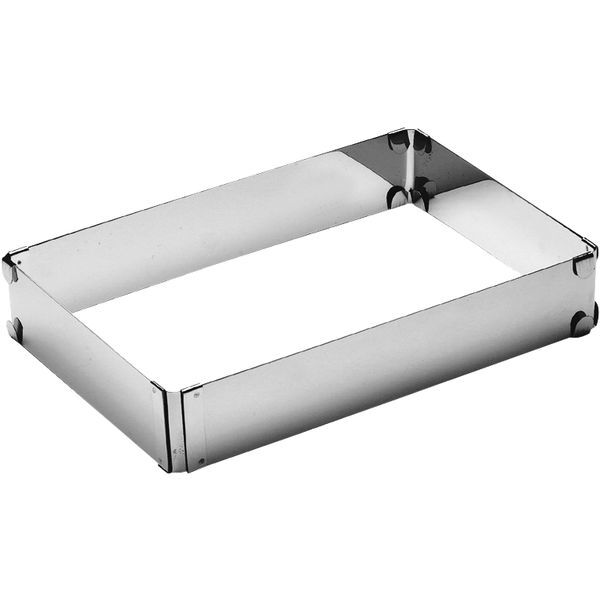 APS  Backrahmen 18/10 NC, ausziehbar von 280 mm bis 520 mm, Höhe: 50 mm