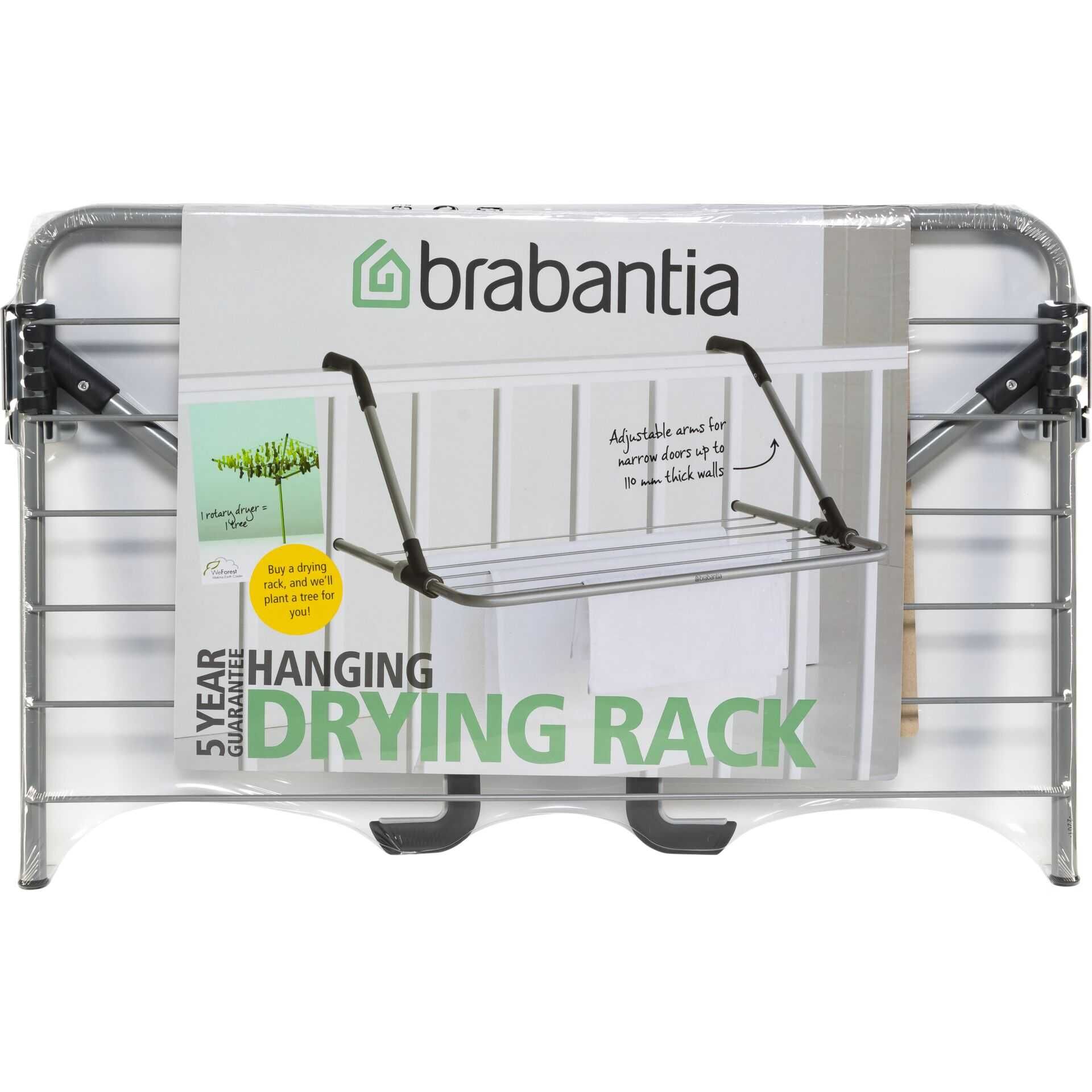 Brabantia Tür-Wäschetrockner Metalic Grey