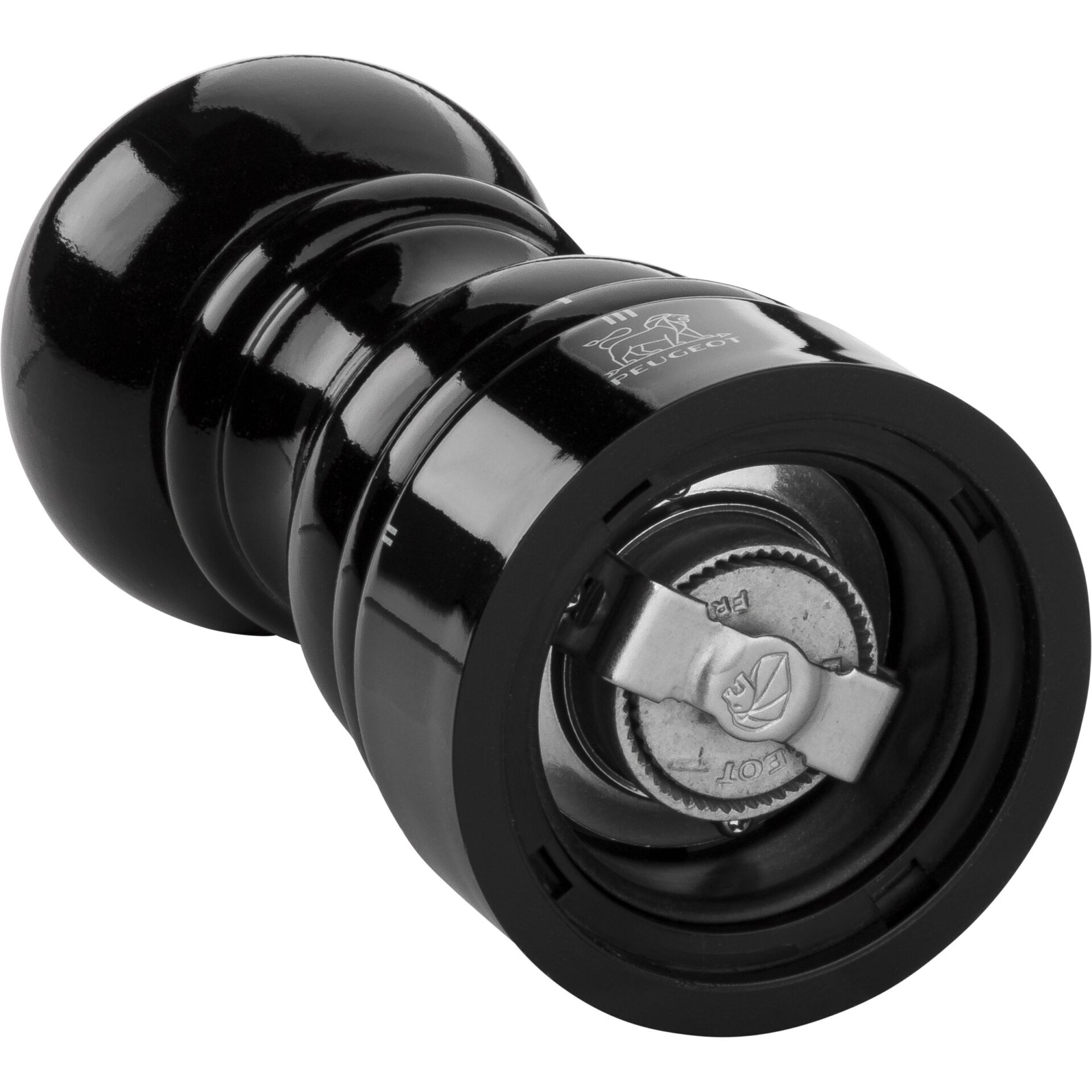 Peugeot Paris Pfeffermühle 12 cm uSelect Schwarz Lackiert Holz