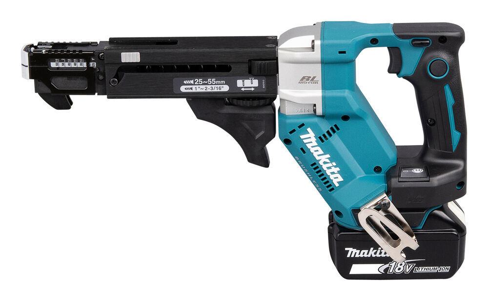 Makita Akku-Magazinschrauber LXT 18 V • 25 - 55 mm • 0 - 6.000 min⁻¹