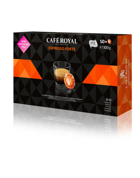 CAFE ROYAL Kaffeepads Espresso Forte (50 Pads) f.Nespressom.