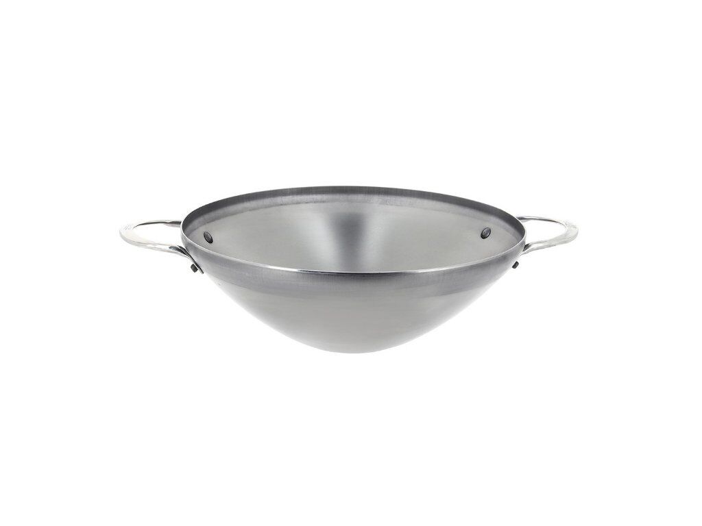 De Buyer  WOK Mineral B Element mit 2 Griffen 32cm