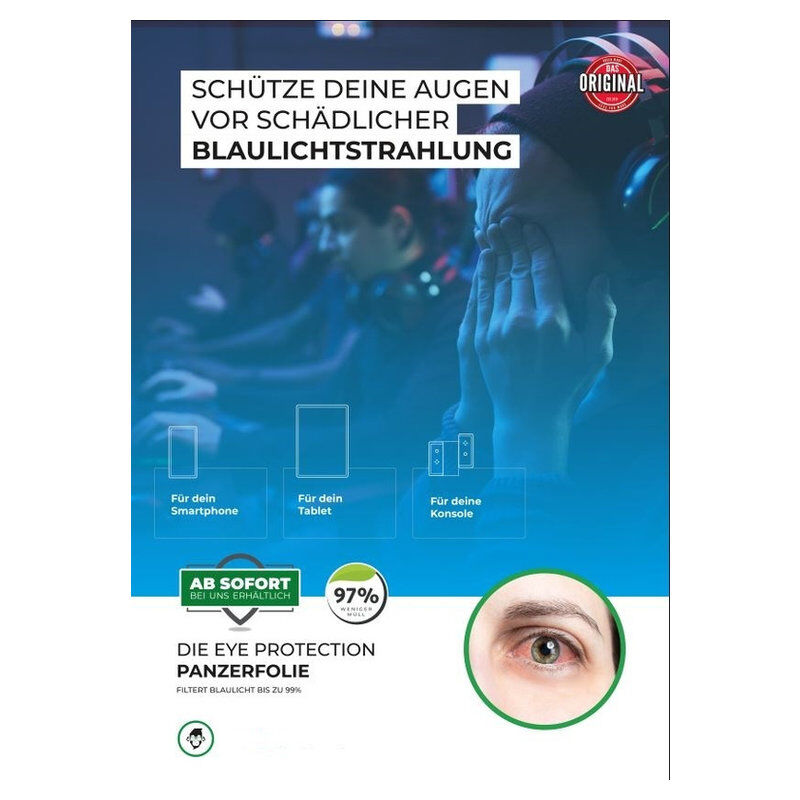Green MNKY Eye Care Panzerfolie 13 (transparent)