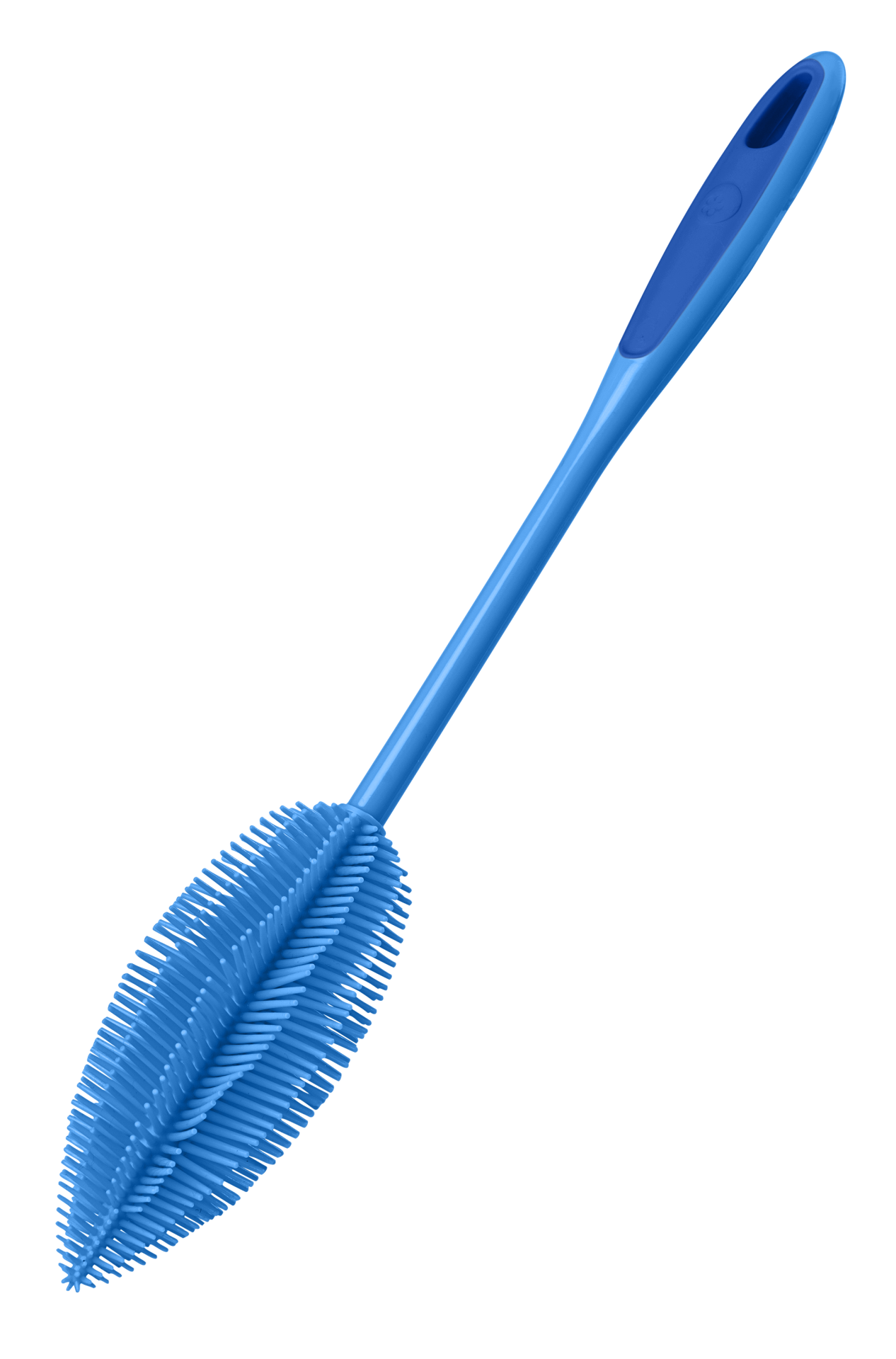 Kochblume Flaschenbürste blau