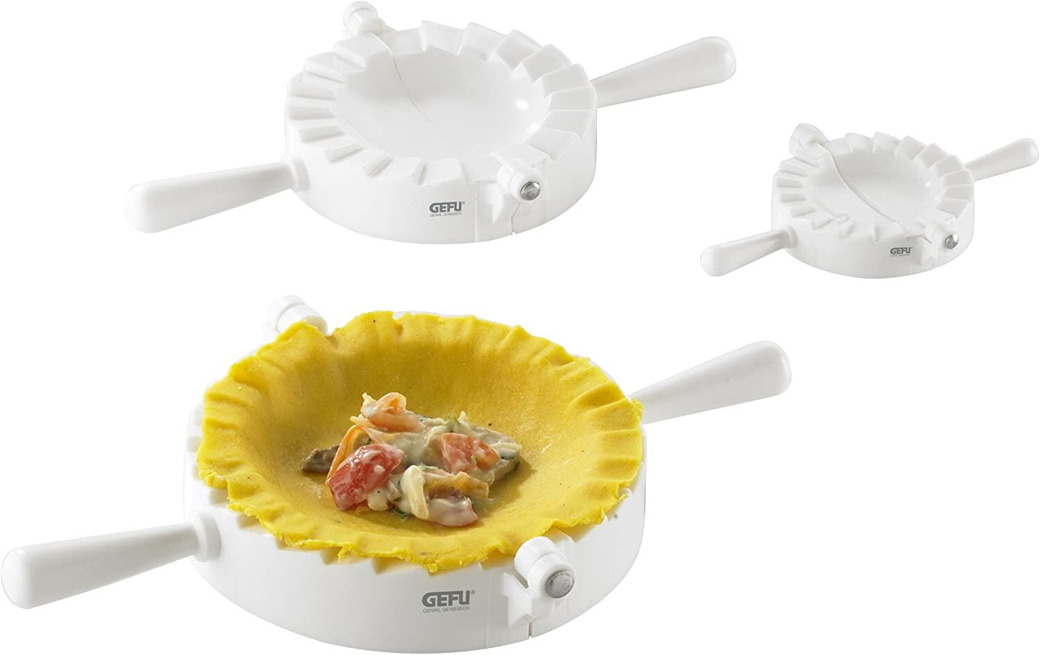 GEFU Ravioli-Maultaschenformer VERONA, 3 teillig