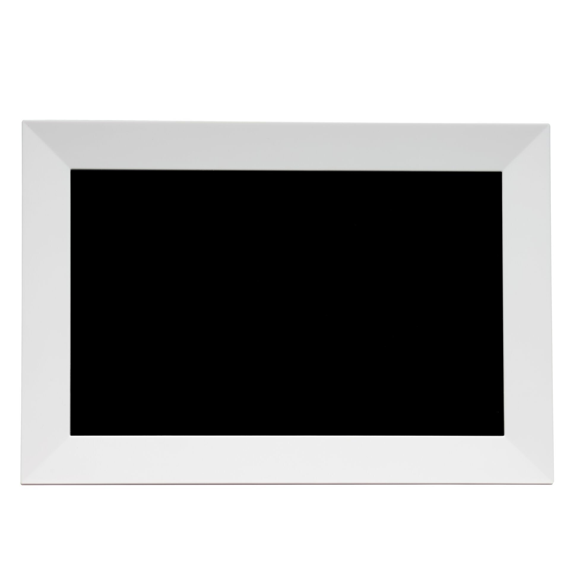 DENVER FRAMEO PFF-1024WHITE - Digitaler Fotorahmen - Flash 16 GB - 25.7 cm (10.1") - 1280 x 800 - weiß