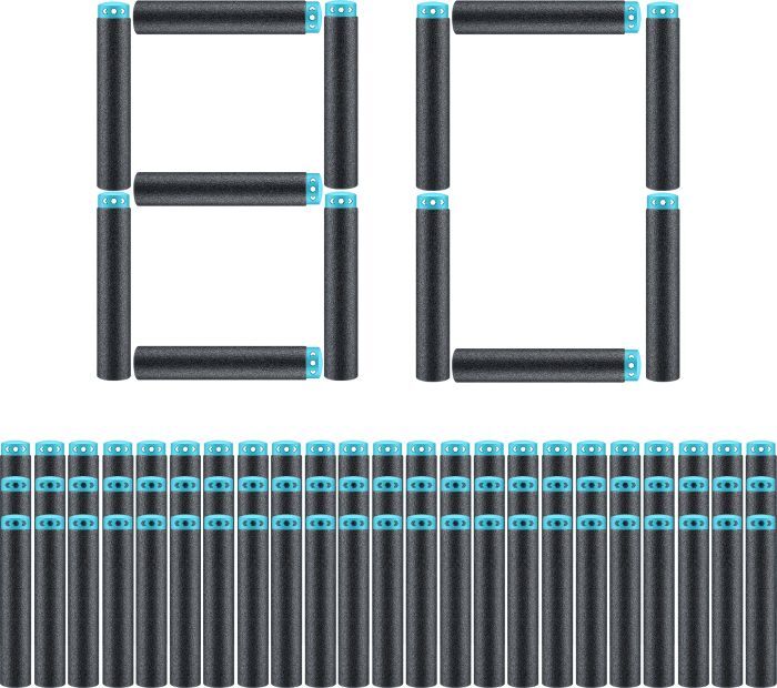 Zuru XSHOT - Excel Nachfüllpackung 80 Darts 36589