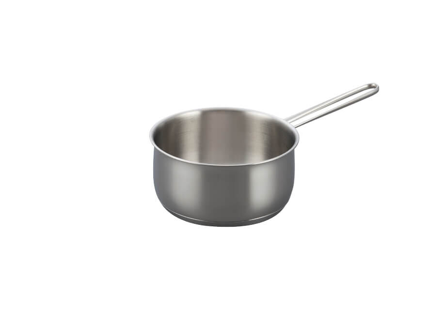 Kelomat Stielkasserolle Torrano aus Edelstahl Ø16 cm 1,5 Liter Induktion