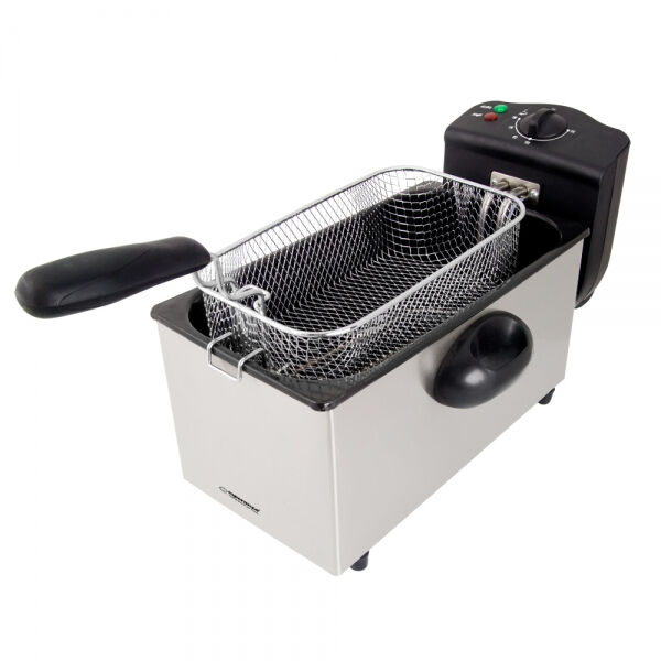 Esperanza EKG010 Fritteuse 3 L, 2000W Inox