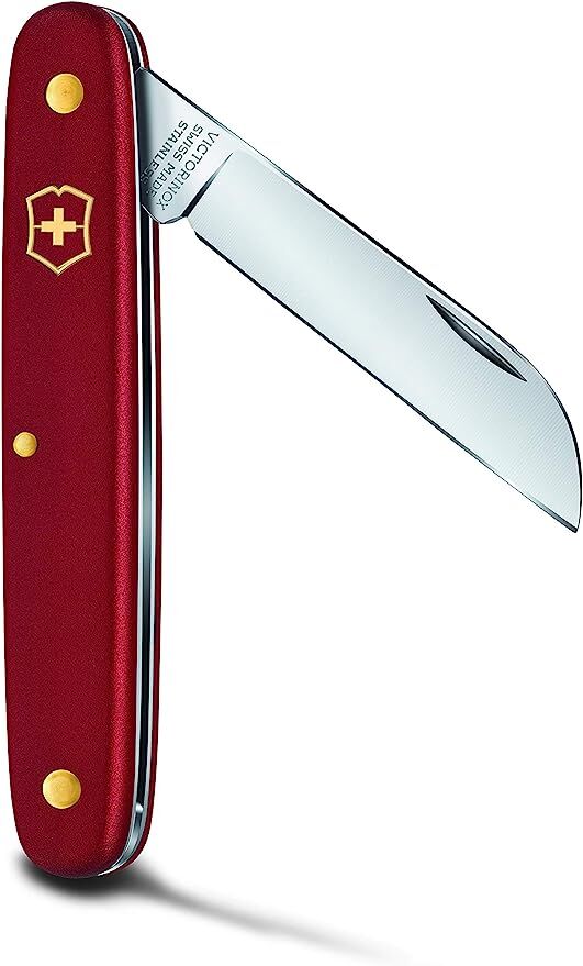 Victorinox Blumenmesser Linkshänder rot Blister