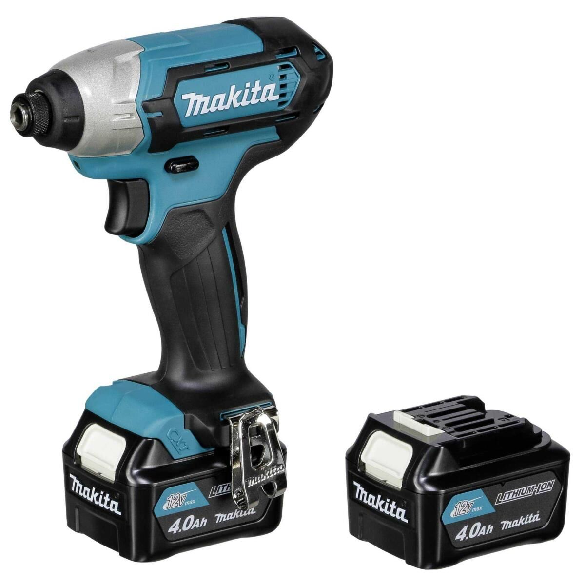 Makita TD110DSMJ - Schlagschrauber - schnurlos - 1/4-Zoll-Inbuseinsatz - 110 N·m - 2 Akkus