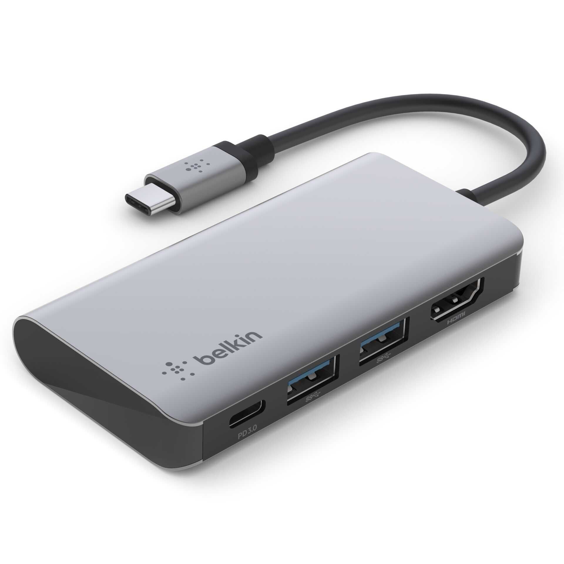Belkin CONNECT USB-C 4-in-1 Multiport Adapter    AVC006btSGY