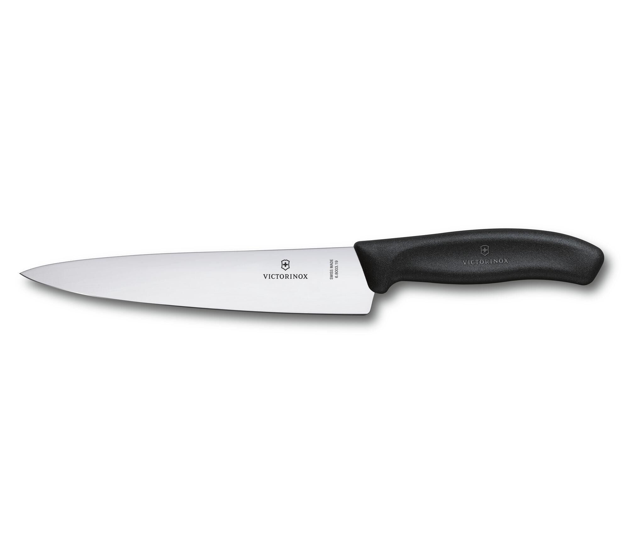 Victorinox SwissClassic Tranchiermesser normaler Sch.19cmschwarzBlister