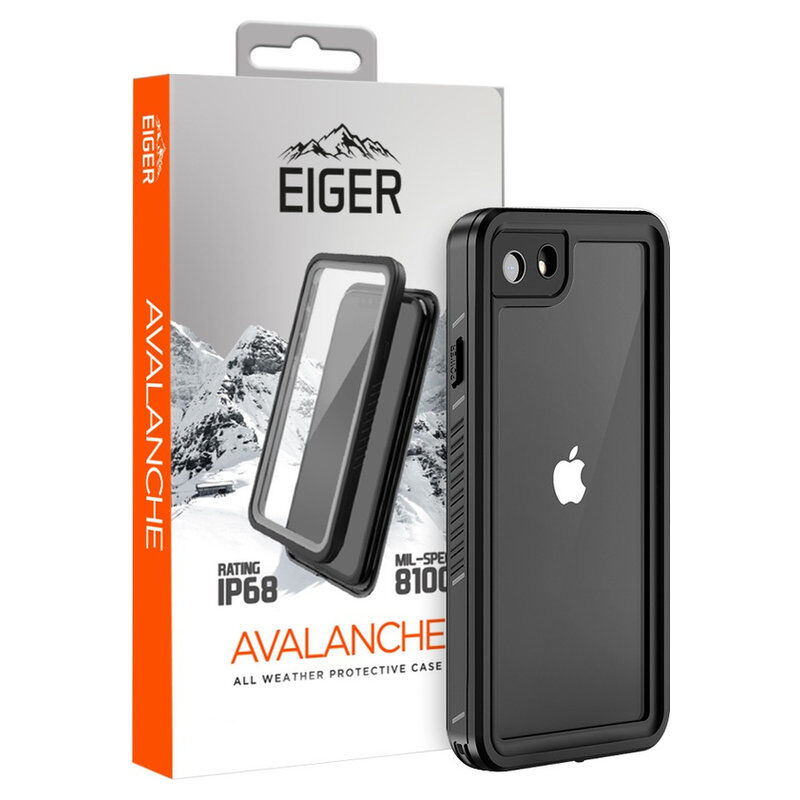 Eiger Avalanche Case iPhone SE 8&7 (schwarz)