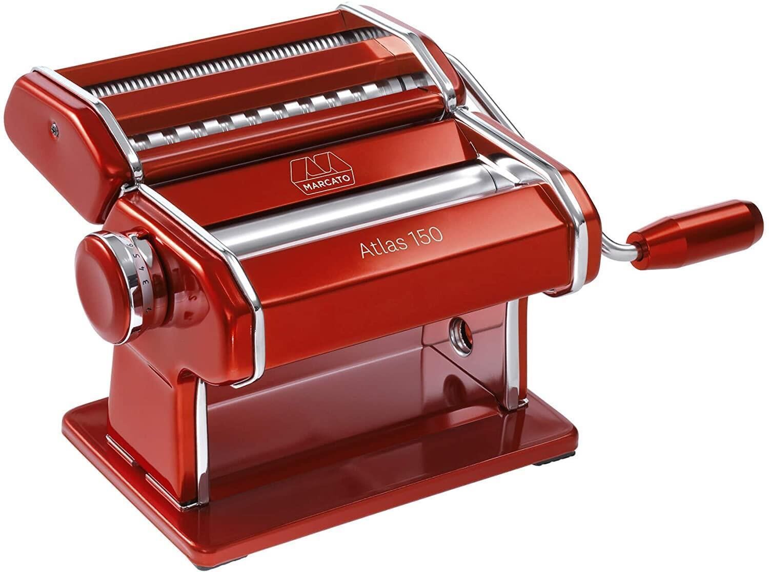 Marcato Nudelmaschine Rot Atlas 150 Red