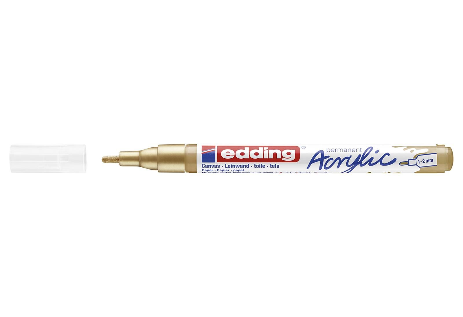 EDDING Acrylic Marker 5300 dünn reichgold