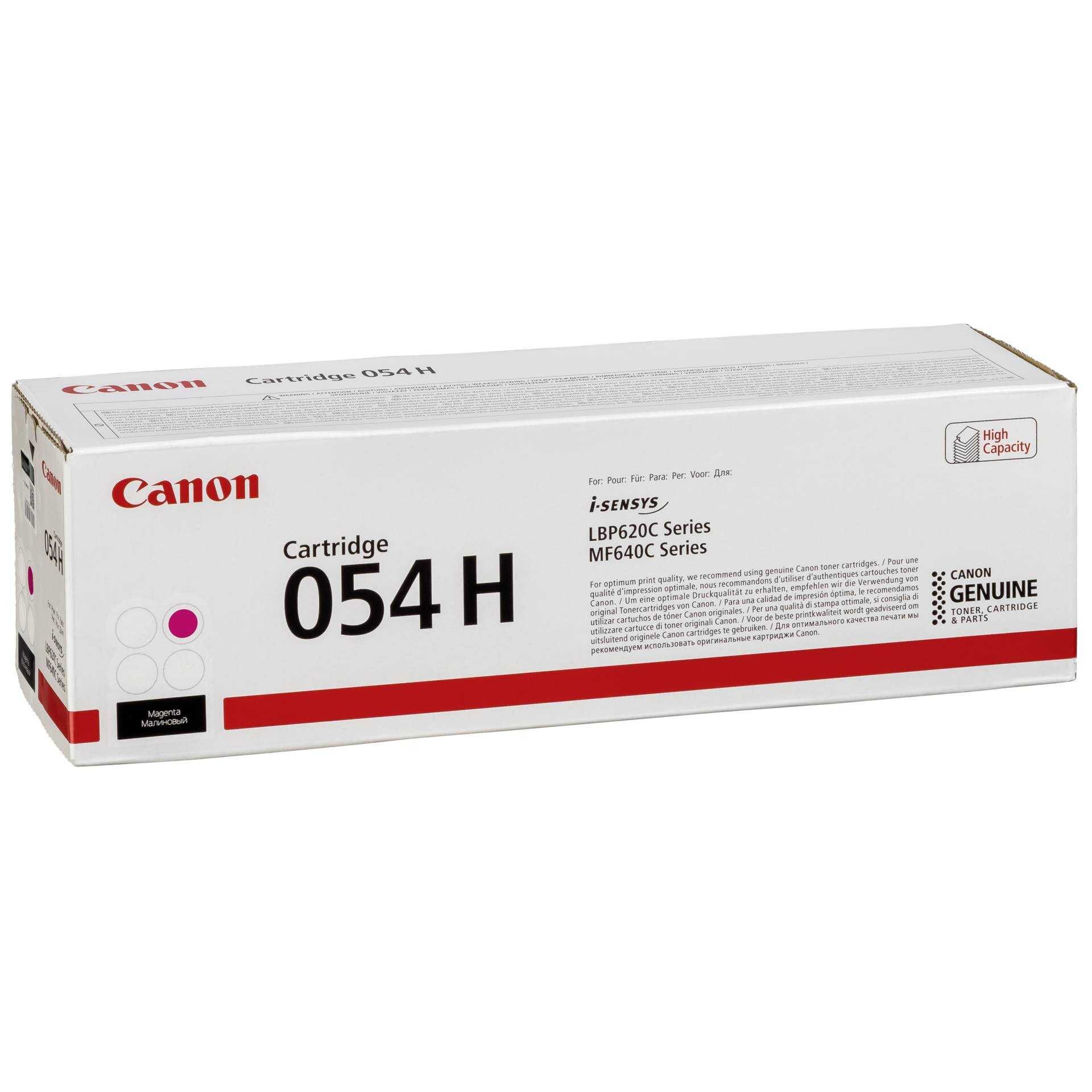 Canon 054 H - Mit hoher Kapazität - Magenta - original - Tonerpatrone - für ImageCLASS LBP622Cdw, MF641CW, MF642Cdw, MF644Cdw