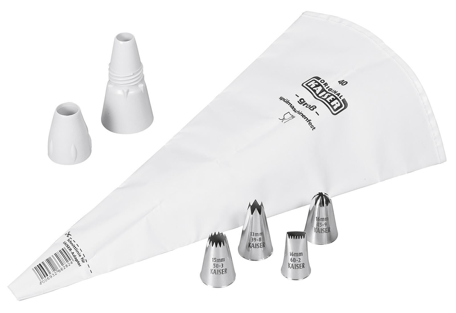 KAISER Profi-Spritzbeutel Perfect Set 7teilig