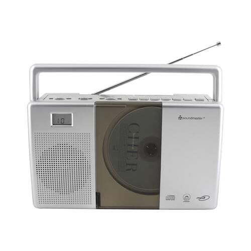 Soundmaster RCD1185 tragbares CD-Radio mit MP3-Wiedergabe