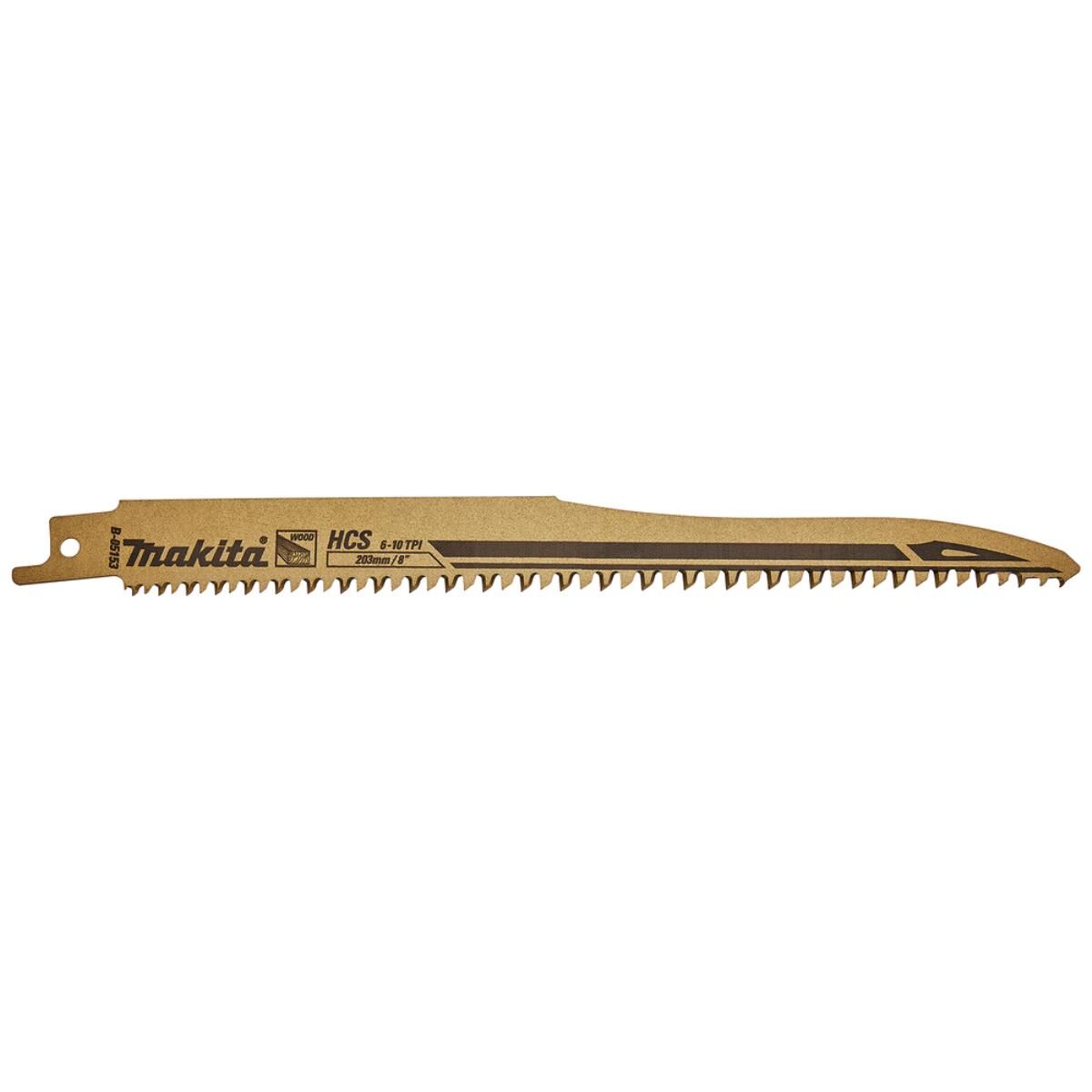 Makita Reciprosägeblatt Super Express 203 mm • 6,4 - 10,6 TPI • HCS • 25 Stk.