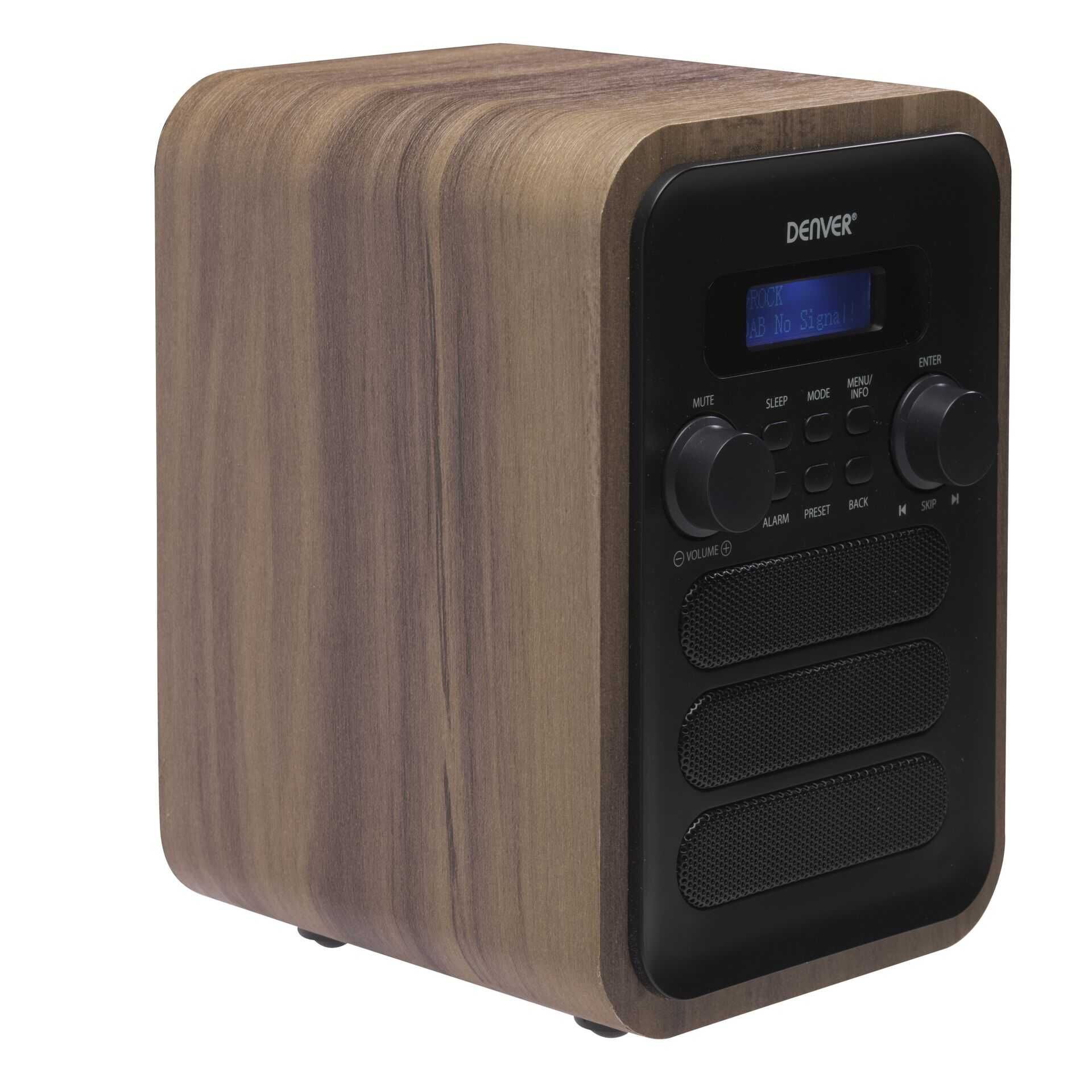 DENVER DAB-48 - DAB-Radio - 2.5 Watt (Gesamt) - Grau