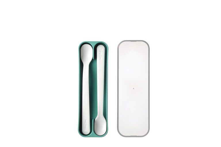 MEPAL Fütterlöffel mio deep turquoise 2er Pack