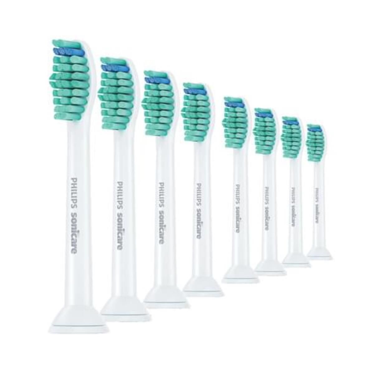 Philips HX6018/07 Sonicare ProResults Standard Ersatz-Zahnbürsten / Aufsteckbürsten 8er Pack
