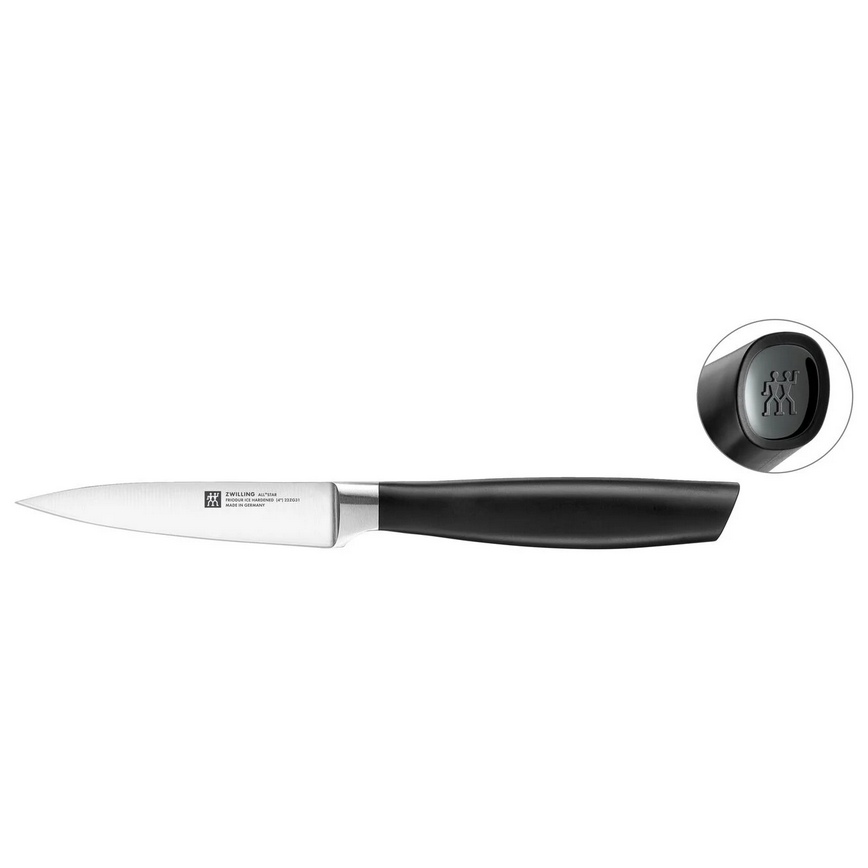 Zwilling All Star Spick- und Garniermesser 10 cm, Schwarz
