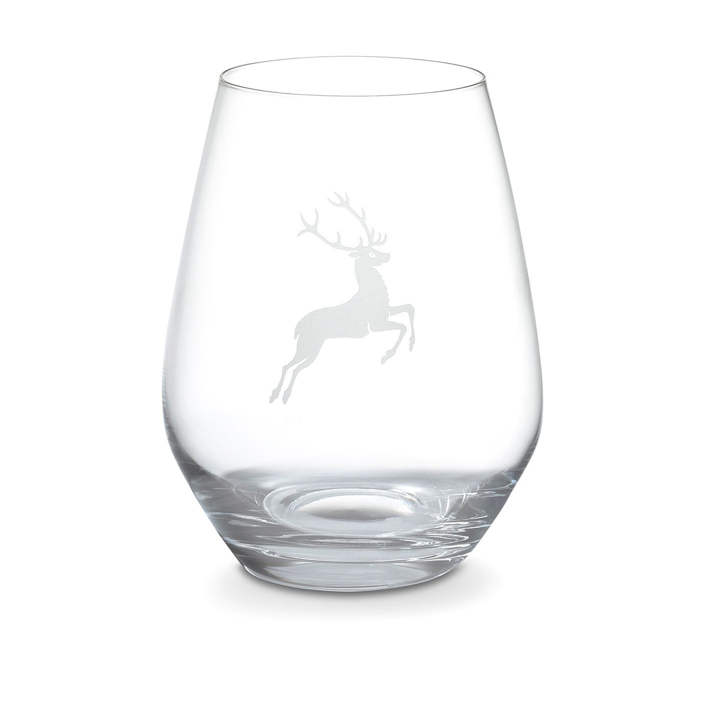 Gmundner Keramik Spiegelau Wasserglas Hirsch 420ml