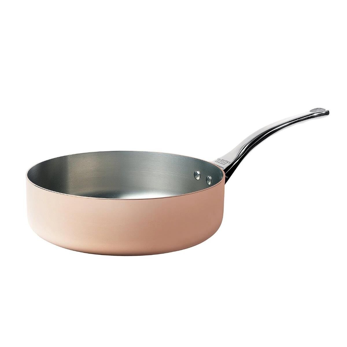 De Buyer  GERADE SAUTEUSE, KUPFER/EDELSTAHL, PRIMA