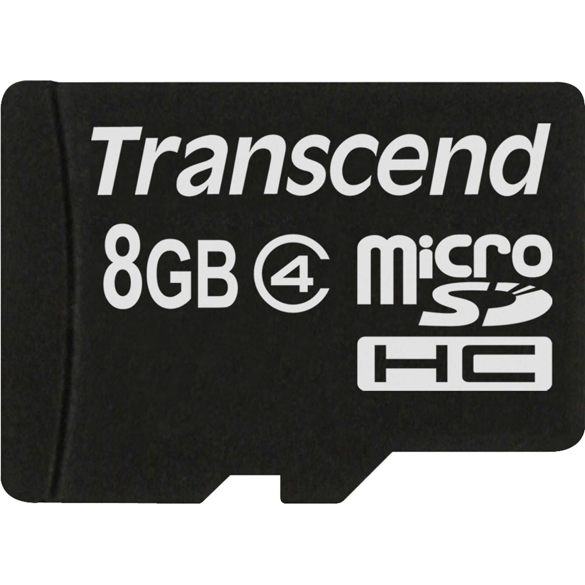 Transcend - Flash-Speicherkarte - 8 GB - Class 4 - microSDHC