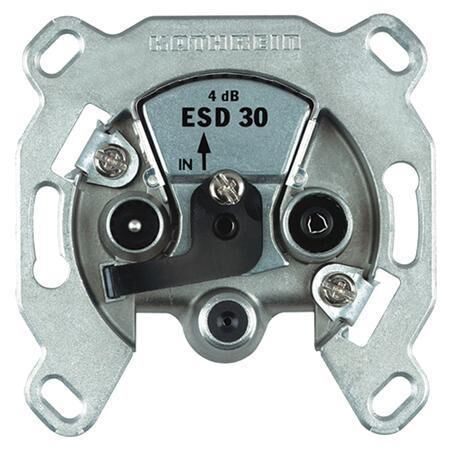 KATHREIN SAT-Einzelanschlussdose 3fach rückkanaltaugl. ESD 30