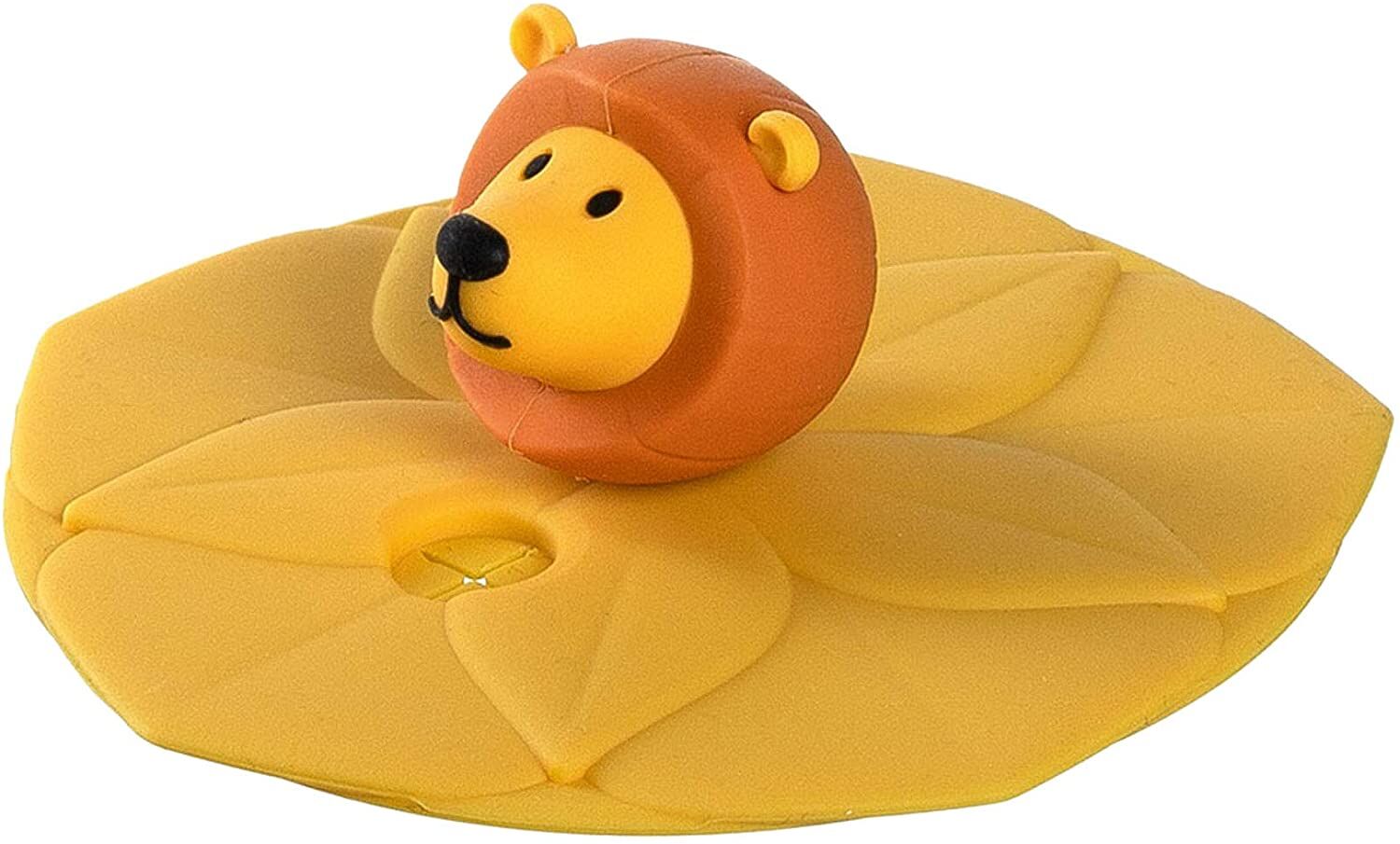 Leonardo Deckel gelb Löwe Bambini