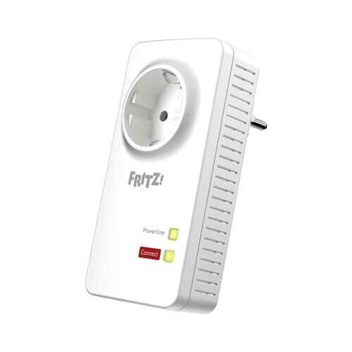 AVM FRITZ!Powerline 1220E - Powerline Adapterkit an Wandsteckdose anschließbar