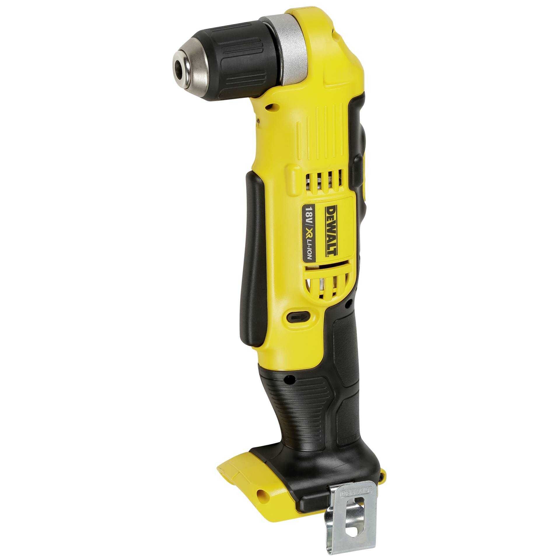 DeWALT DCD740NT-XJ - Winkelbohrmaschine - schnurlos - 2 Geschwindigkeiten - Bohrfutterschlüssel 10 mm - 33 N·m