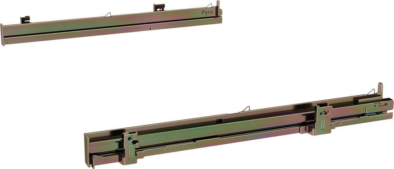 Bosch Clip-Vollauszug, Edelstahl, HEZ638070