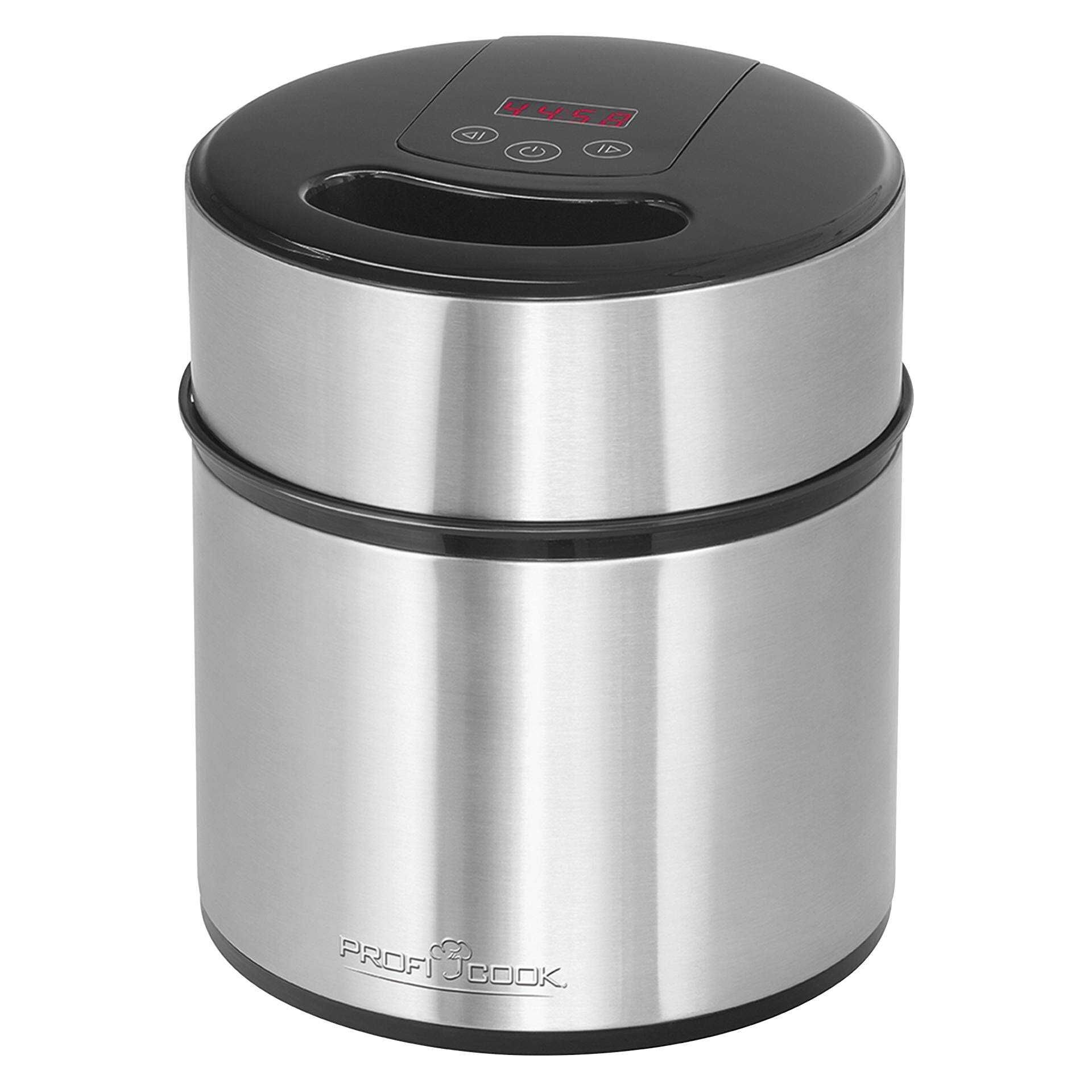 ProfiCook PC-ICM 1140 - Eismaschine - 1.8 Liter - 12 W - rostfreier Edelstahl